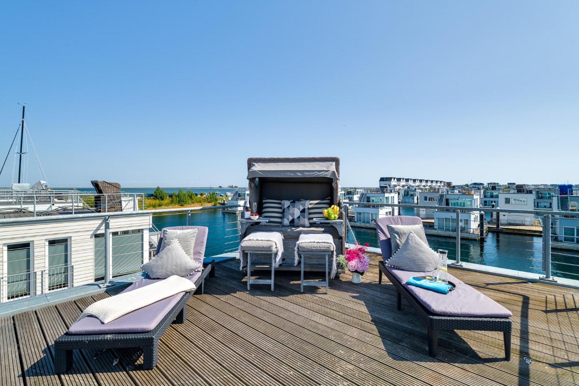 Triton: Meerblick, Sauna, Dachterrasse Olpenitz Εξωτερικό φωτογραφία